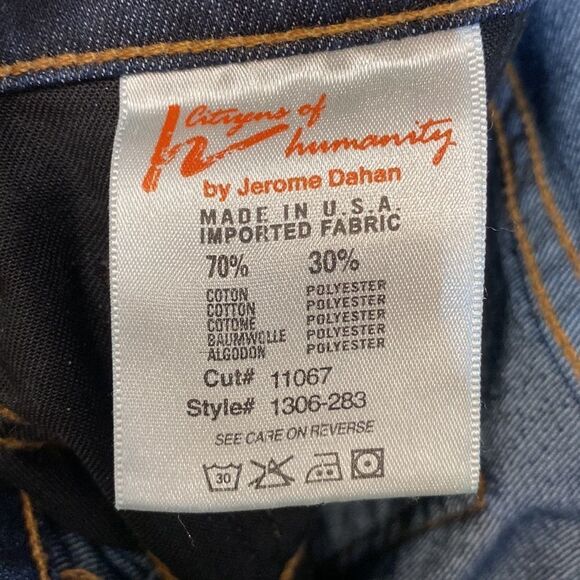 Citizens of humanity blue denim boot cut jeans - Picture 6 of 8